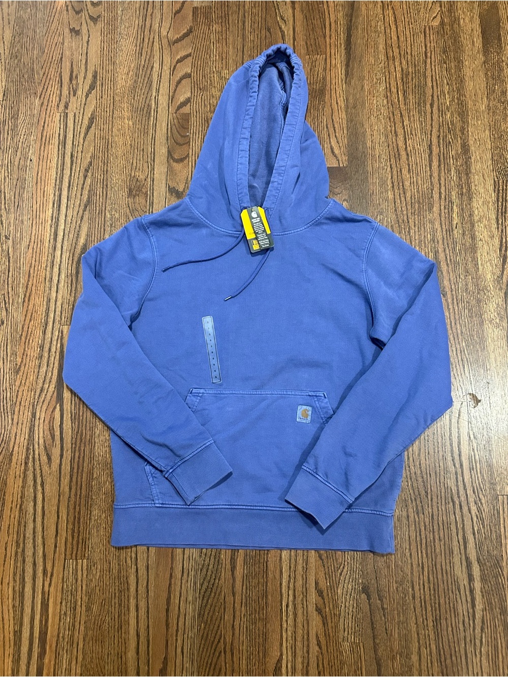 NWT Carhartt Relaxed Fit French Terry Hoodie Purple Women’s Small